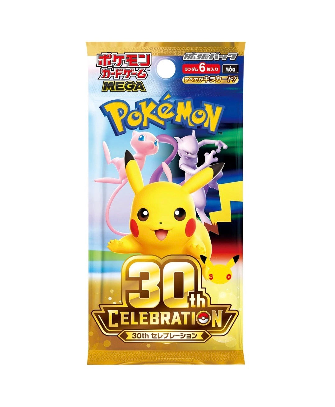 Pokémon TCG MEGA 30th Celebration m6a Japanese Booster Box