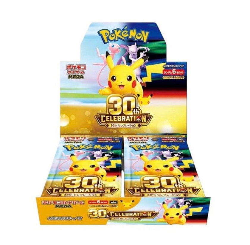 Pokémon TCG MEGA 30th Celebration m6a Japanese Booster Box